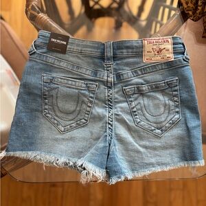 True Religion Maise High Rise Shorts